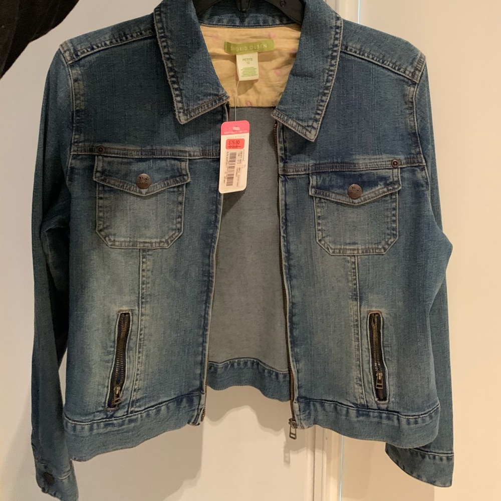 Sigrid Olsen Denim Jacket